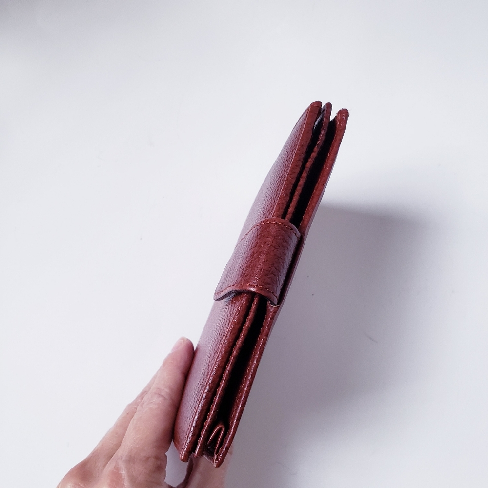 Vintage Brown Leather Wallet - Picture 7 of 12